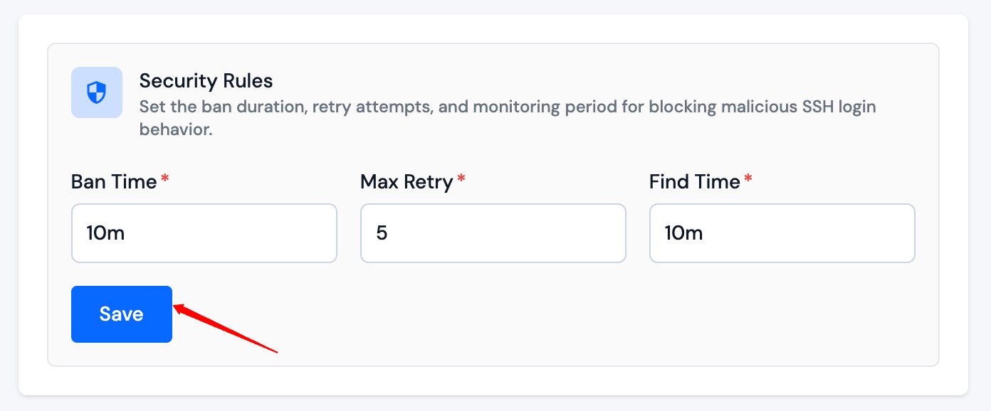 Customizing Fail2Ban Settings