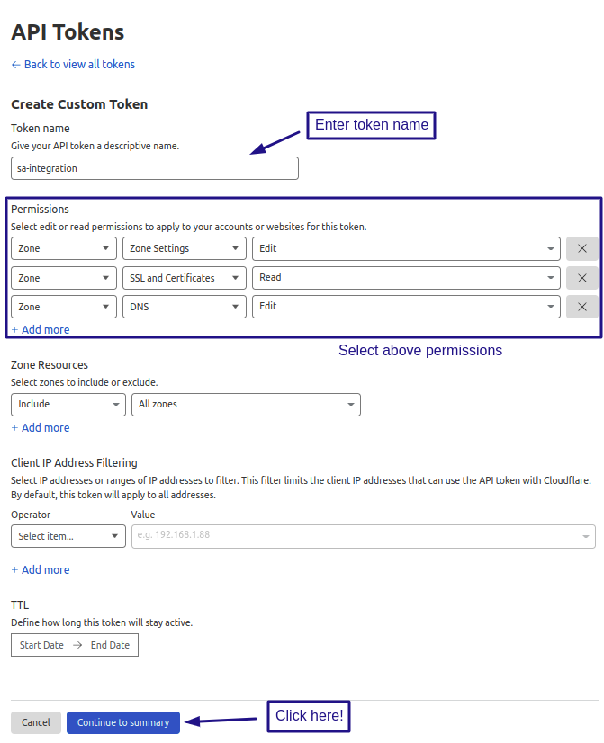 Application - Cloudflare