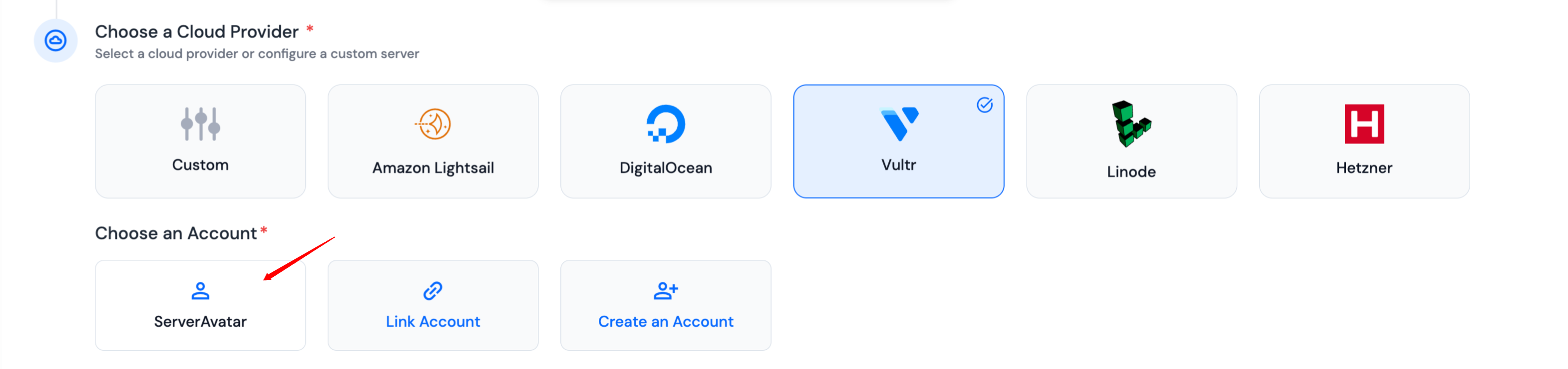 Vultr Installation