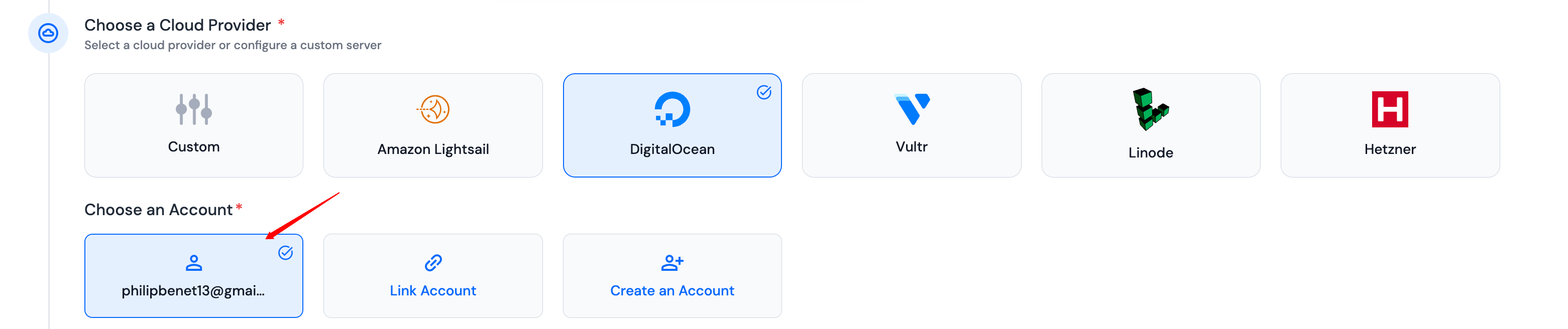 Digitalocean Installation
