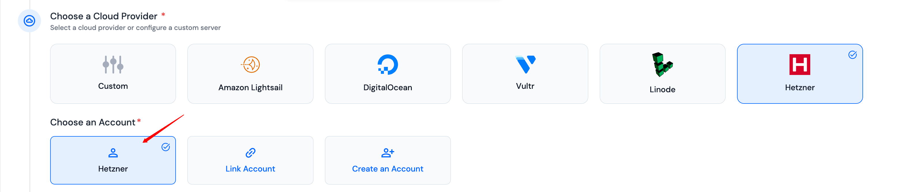 hetzner installation