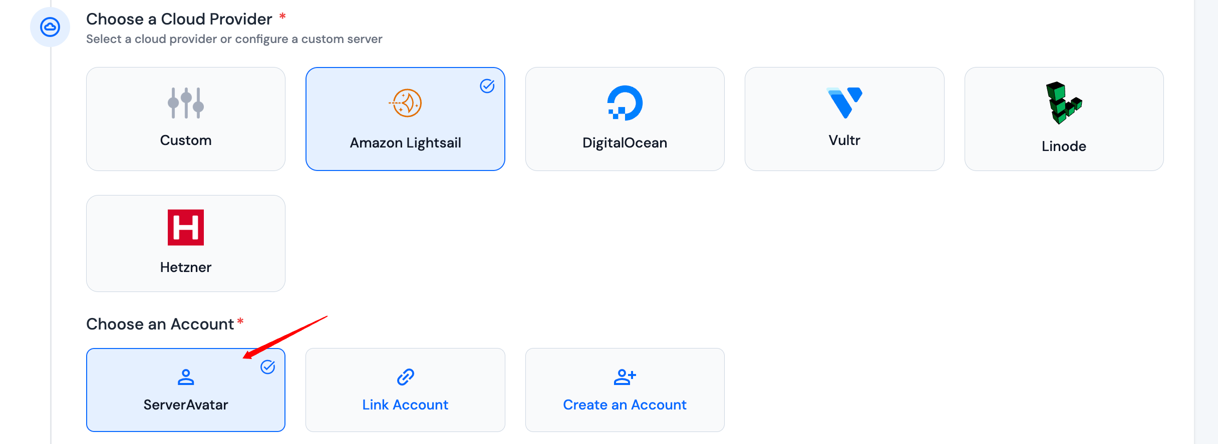 Amazon Lightsail Installation